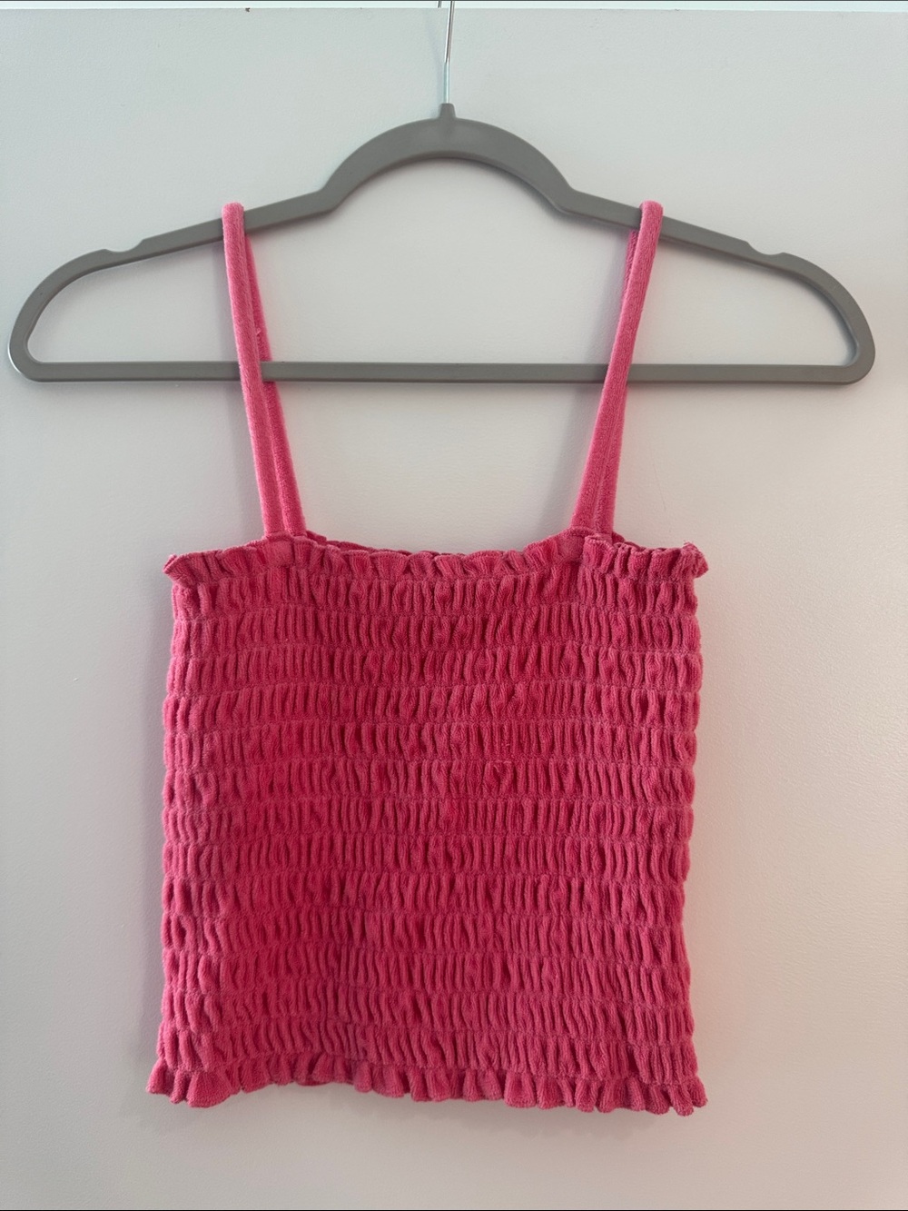 Juicy Couture Pink Terrycloth Tank